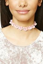 Forever21 Sequined Floral Choker