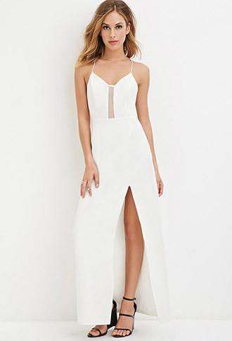 Forever21 Crisscross-back Maxi Dress