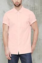 Forever21 Slim-fit Pocket Shirt