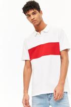 Forever21 Broad Stripe Polo