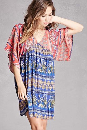 Forever21 Velzera Paisley Print Tunic