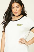 Forever21 Plus Women's  Plus Size Expect Delays Tee
