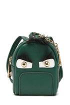 Forever21 Green & Black Mad Face Backpack Coin Purse