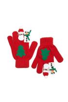 Forever21 Christmas Graphic Gloves
