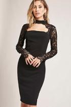 Forever21 Choker-neck Bodycon Dress