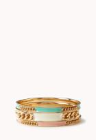 Forever21 Chained Bangle Set
