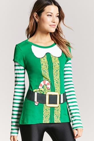 Forever21 Holiday Graphic Combo Top