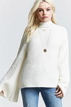 Forever21 Contemporary Bell-sleeve Sweater