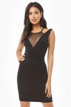 Forever21 Sheer Illusion Bodycon Dress
