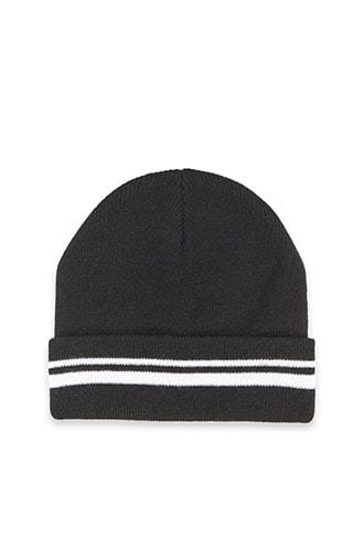 Forever21 Striped Knit Beanie