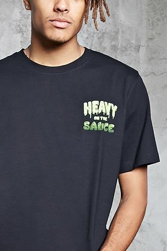 Forever21 Burger Back Graphic Tee