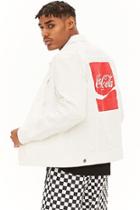 Forever21 Coca-cola Graphic Denim Jacket