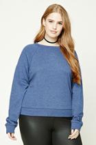 Forever21 Plus Size Raglan Sweatshirt