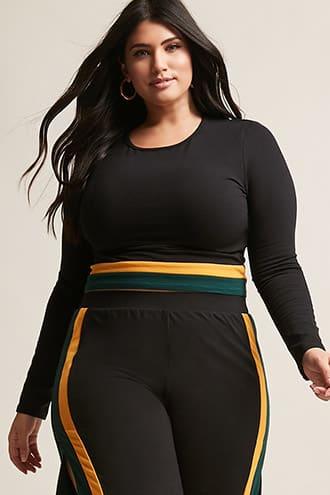 Forever21 Plus Size Colorblock Top