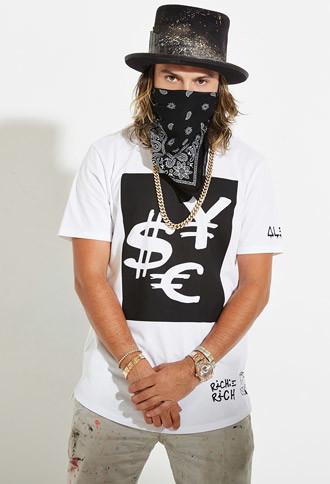 Alec Monopoly X Forever 21 Currency Graphic Tee