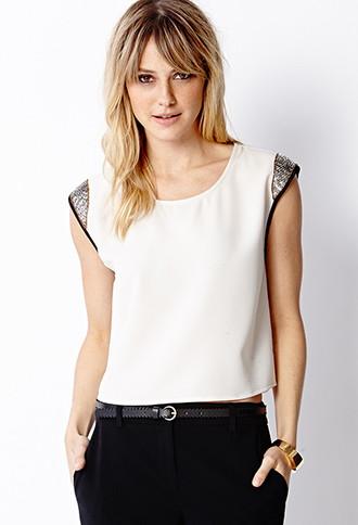 Love21 Modern Glam Crop Top