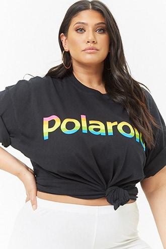 Forever21 Plus Size Polaroid Graphic Tee