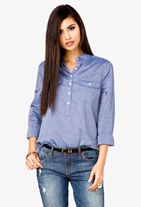 Forever21 Chambray Shirt