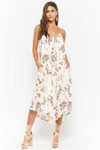 Forever21 Woven Floral Jumpsuit