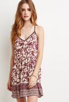 Forever21 Paisley Y-back Cami Dress
