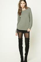 Forever21 Women's  French Terry Sweatshirt