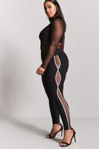 Forever21 Plus Size Active Contrast Leggings