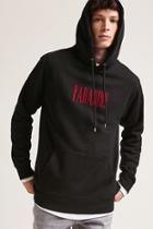 Forever21 Paradise Graphic Fleece Hoodie