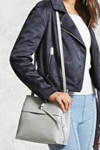 Forever21 Structured Faux Leather Bag