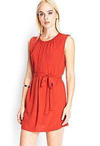 Forever21 Belted Shift Dress