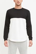 21 Men Colorblocked French Terry Tee