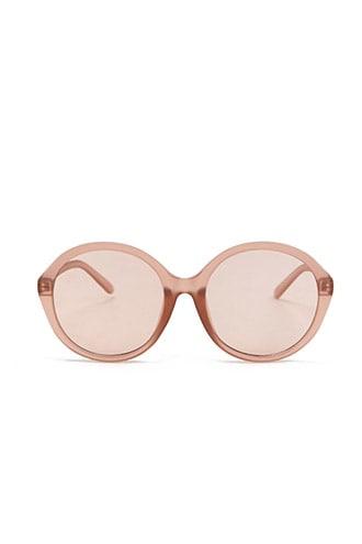 Forever21 Matte Plastic Round Sunglasses