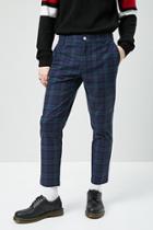 Forever21 Plaid Slim-fit Woven Pants