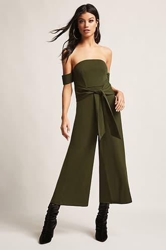 Forever21 Selfie Leslie Culotte Jumpsuit