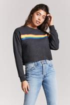 Forever21 Rainbow Graphic Pullover
