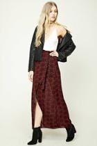 Forever21 Abstract Tulip Maxi Skirt
