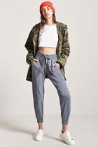 Forever21 Marled Drawstring Joggers