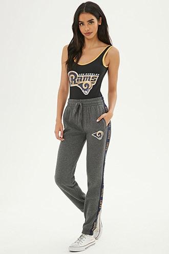 Forever21 Women's  Nfl Rams Fleece Sweatpants