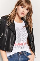 Forever21 No Thank You Graphic Tee