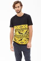 Forever21 Baroque Print Cotton Tee