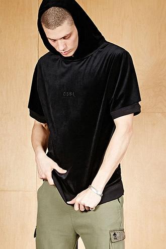 Forever21 Cayler & Sons Velvet Hoodie