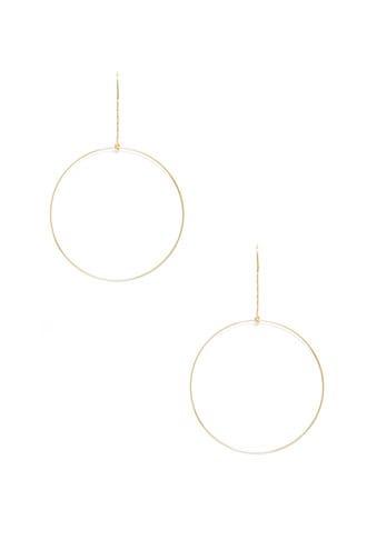 Forever21 Thread Hoop Earrings