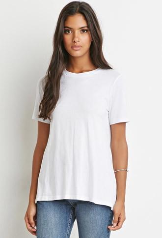 Forever21 Split-back Tee