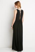 Forever21 Lace-up Maxi Dress