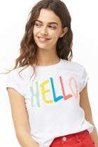 Forever21 Hello Graphic Tee