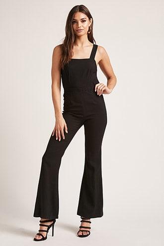 Forever21 Open-back Jumpsuit