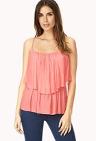 Forever21 Woven Flounce Cami