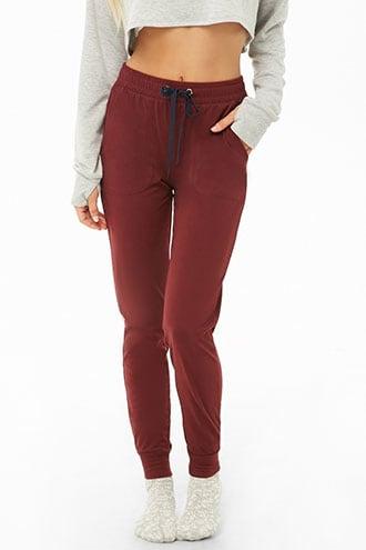 Forever21 Drawstring Knit Pants