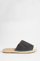 Forever21 Wanted Shoes Canvas Espadrille Mules