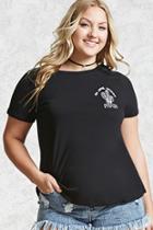 Forever21 Plus Size Graphic Cactus Tee