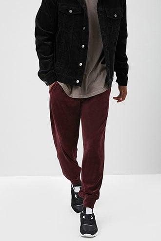 Forever21 Relaxed Velvet Sweatpants